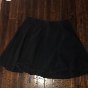 Black Skater skirt